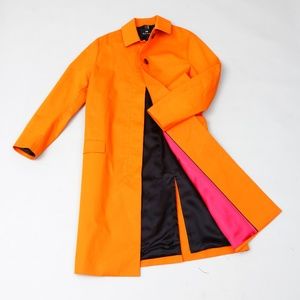 NWT 🧡 Paul Smith Orange Trenchcoat